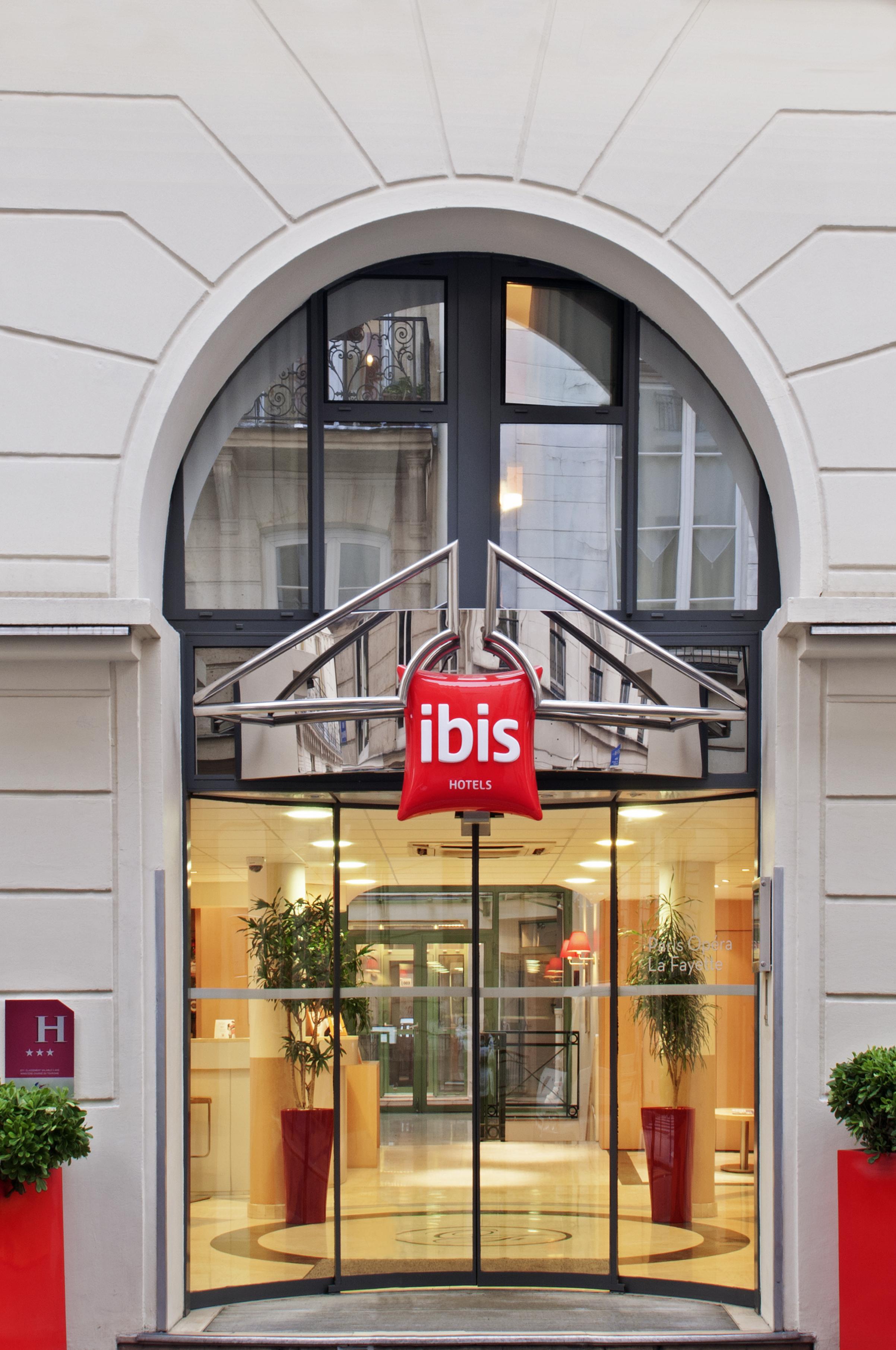 Hotel Ibis Paris Opera La Fayette Exterior foto